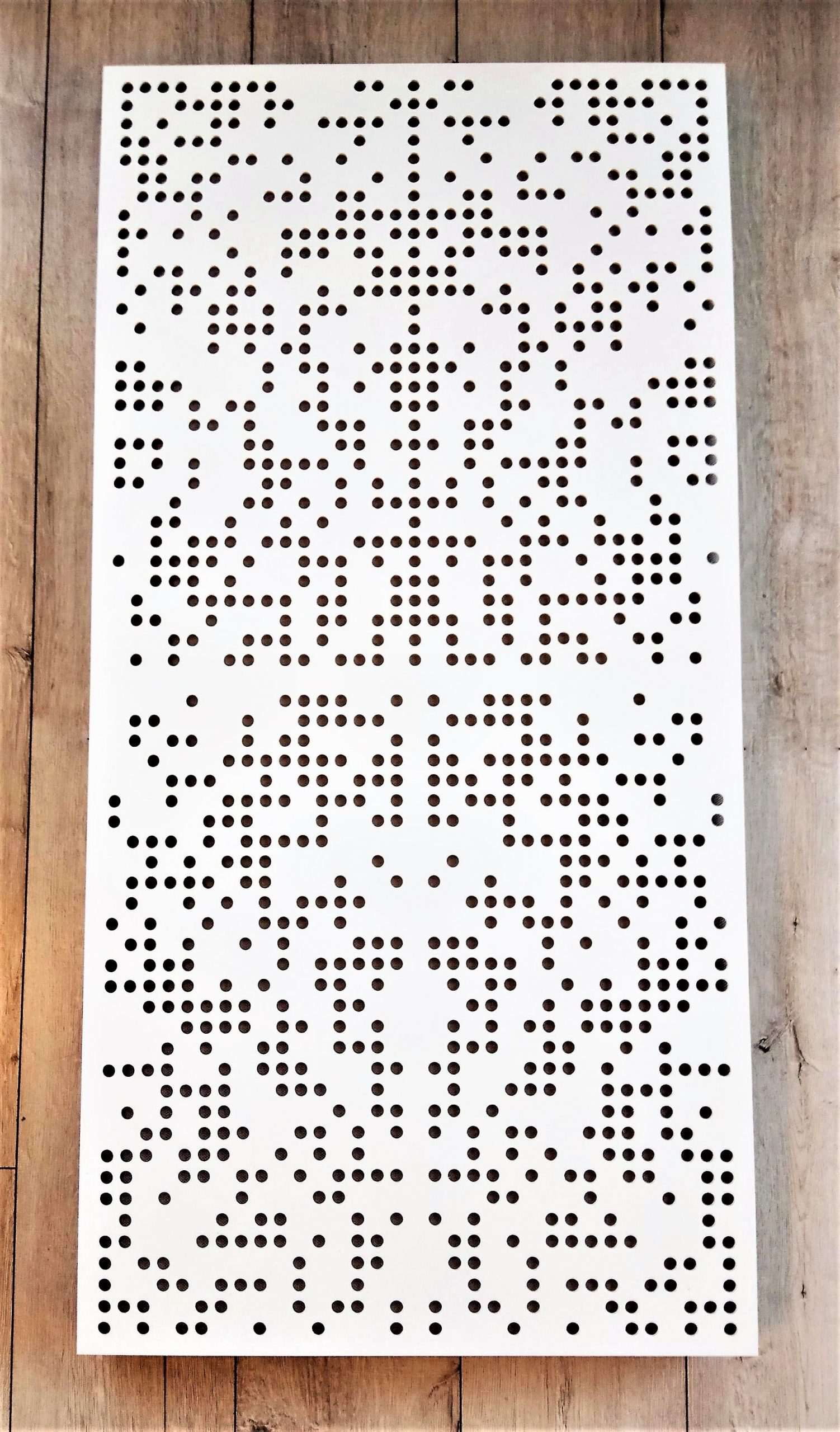 Acoustic Diffusion Panels Morse Code (1200x600mm) - Multiple Colors - Image 2