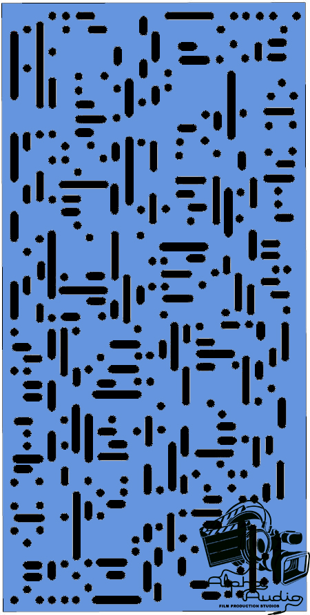 Acoustic Diffusion Panels Morse Code (1200x600mm) - Multiple Colors - Image 8