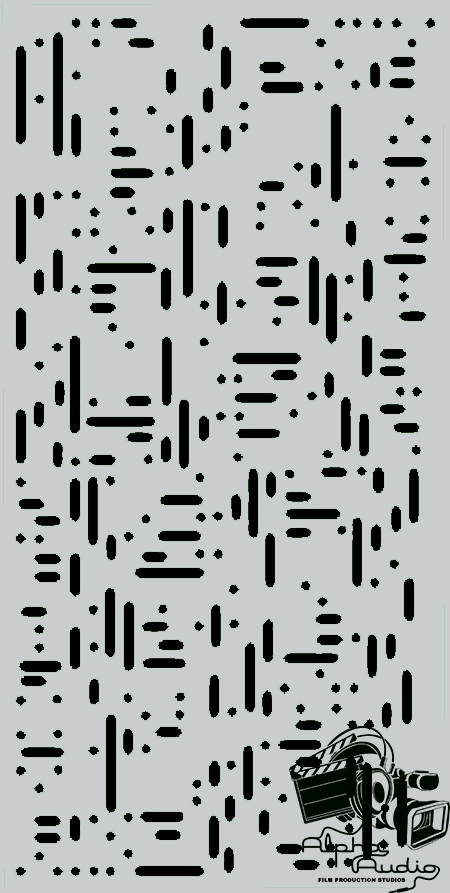 Acoustic Diffusion Panels Morse Code (1200x600mm) - Multiple Colors - Image 11