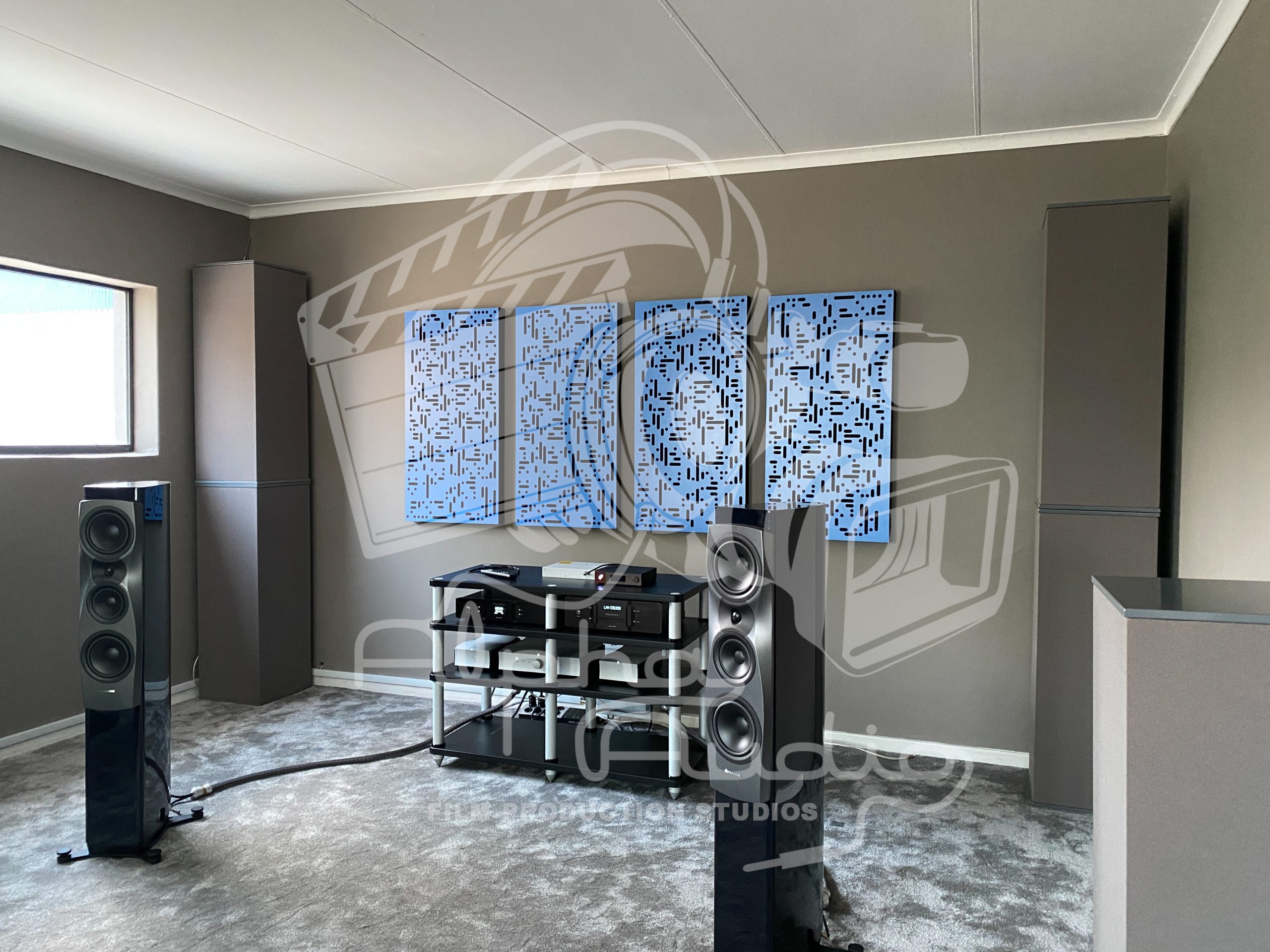 Acoustic Diffusion Panels Morse Code (1200x600mm) - Multiple Colors - Image 23