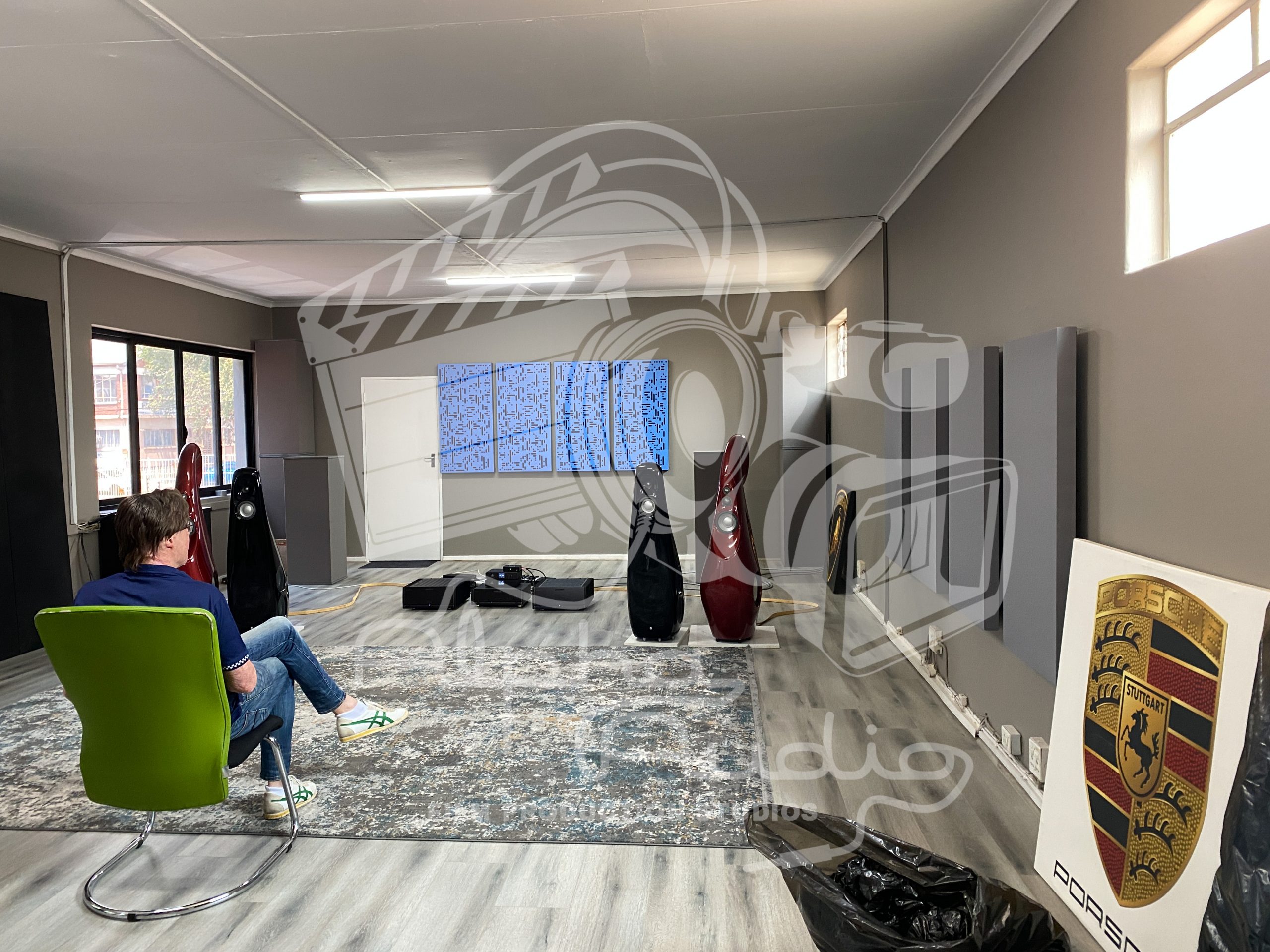 Acoustic Diffusion Panels Morse Code (1200x600mm) - Multiple Colors - Image 24