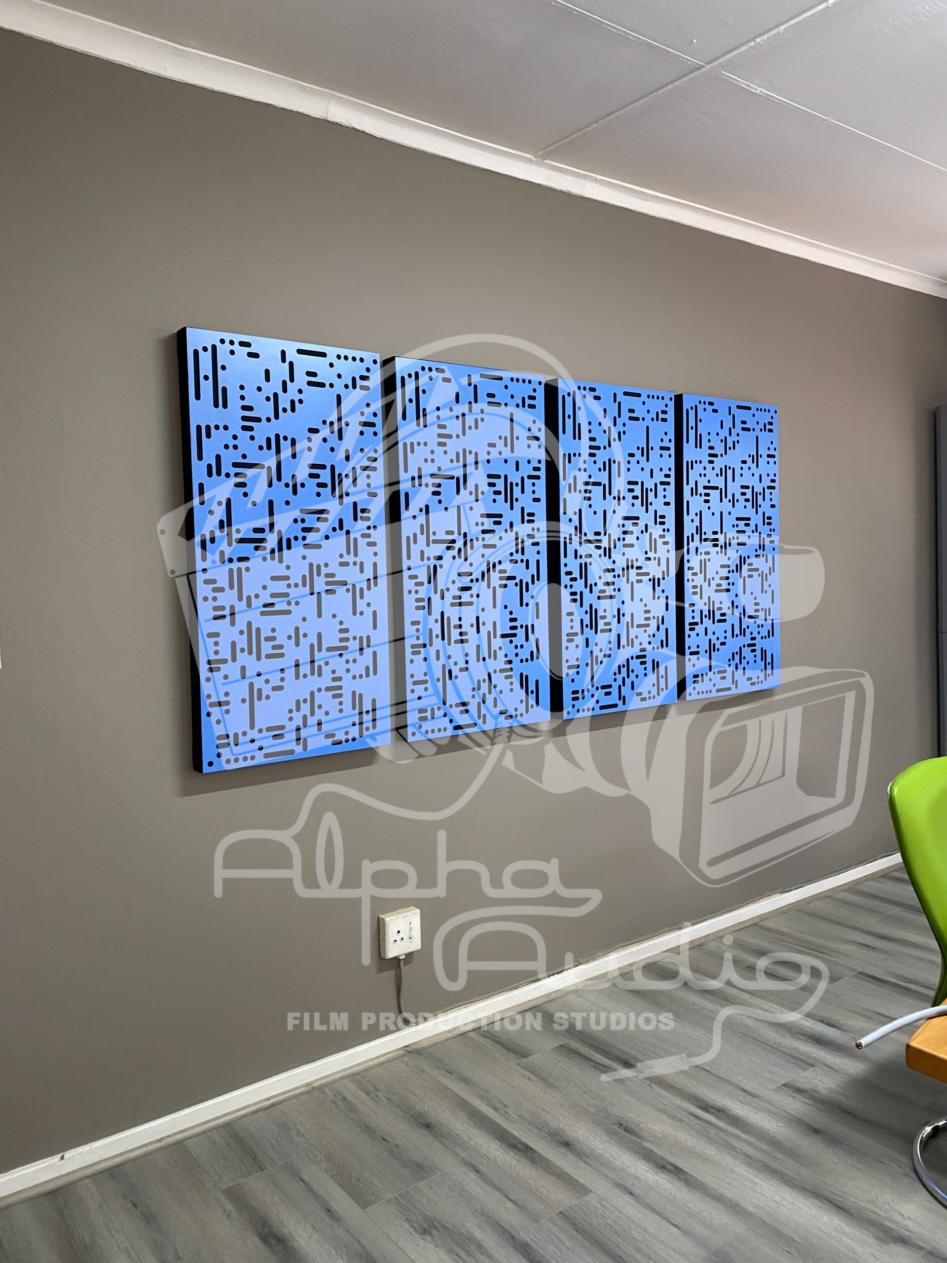 Acoustic Diffusion Panels Morse Code (1200x600mm) - Multiple Colors - Image 27