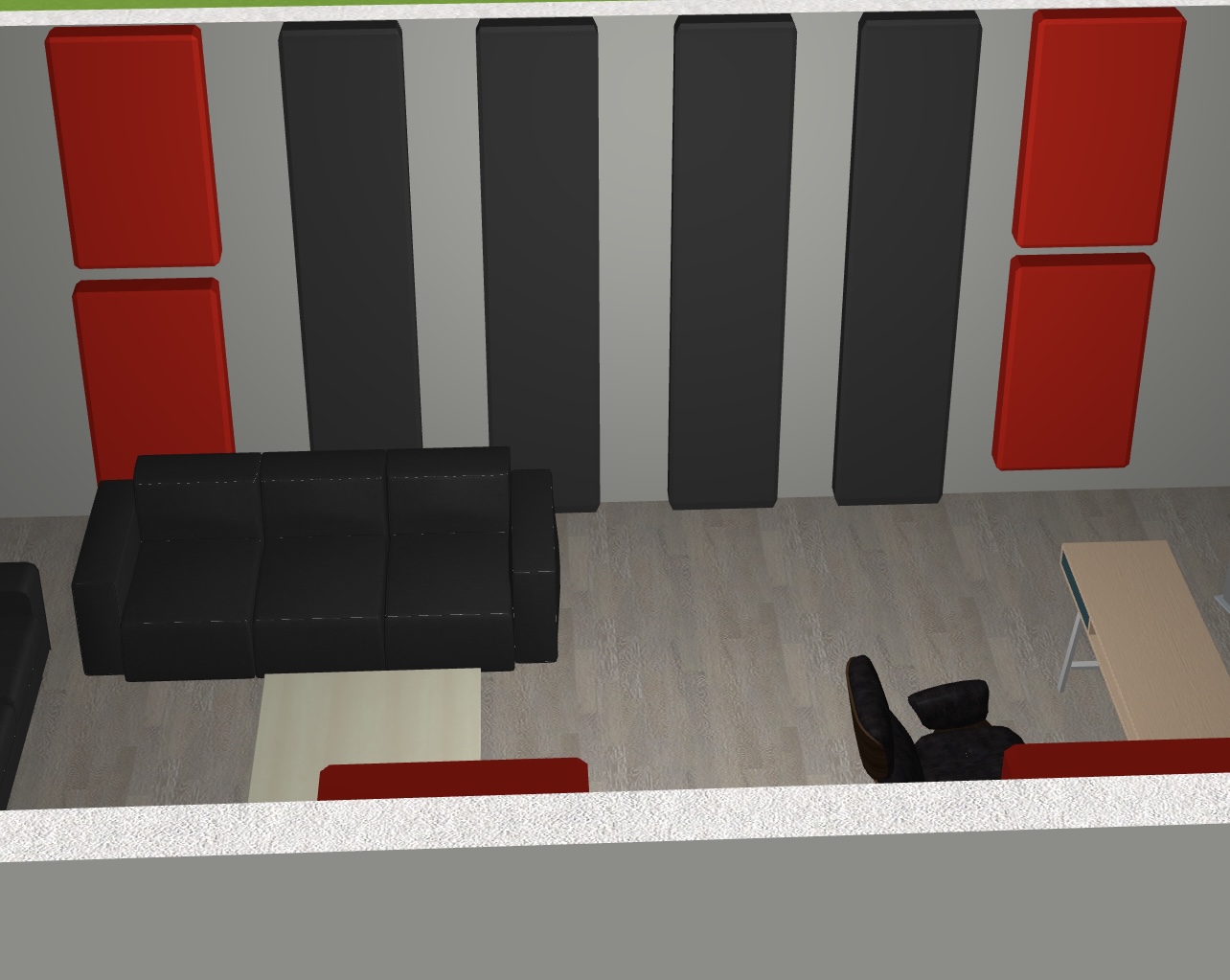 A+ Acoustic Panels (2400x340x60mm) - Multiple Colors (MOQ 4 Panels) - Image 3