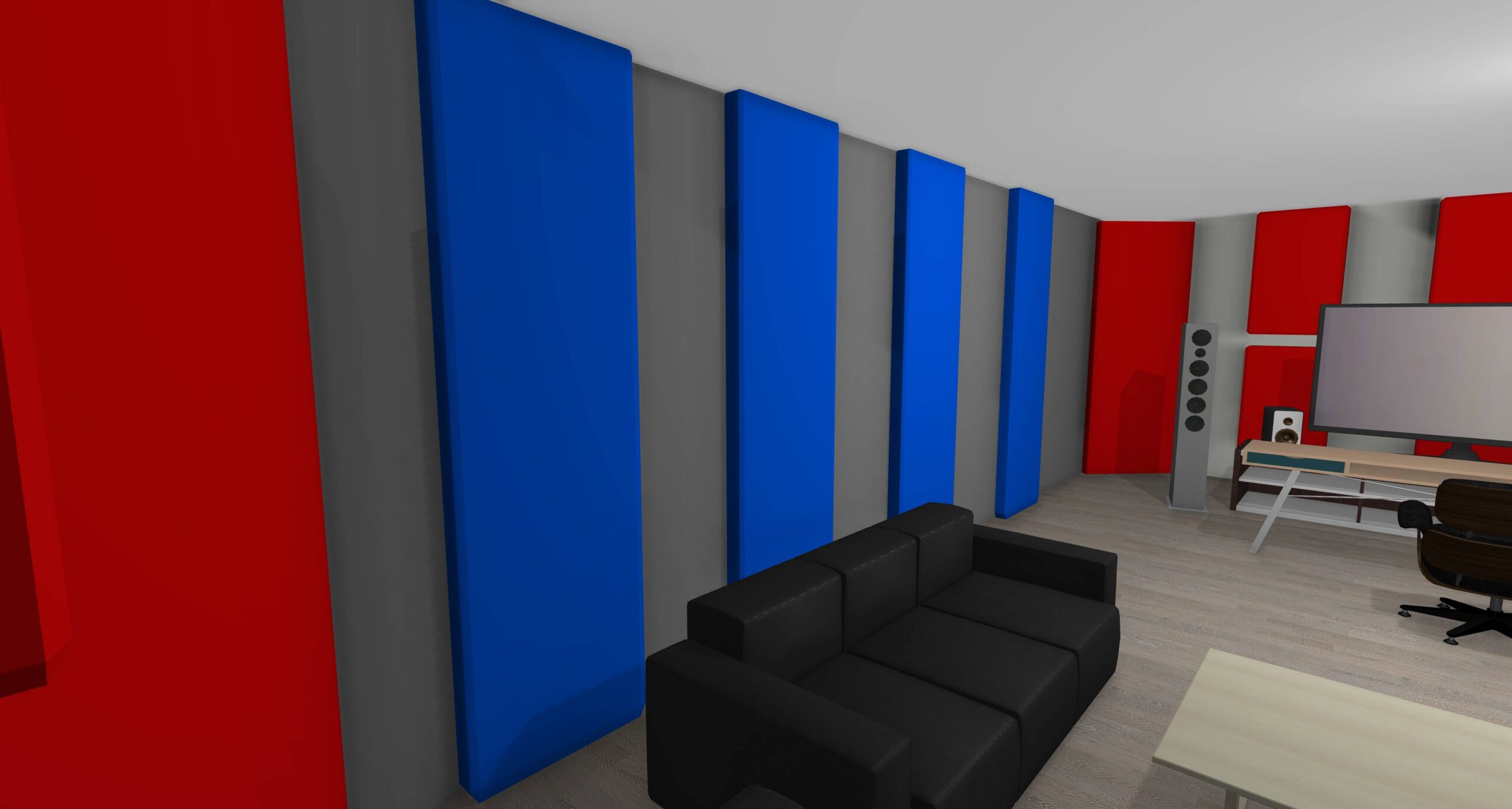 A+ Acoustic Panels (2400x640x60mm) - Multiple Colors (MOQ 4 Panels) - Image 3